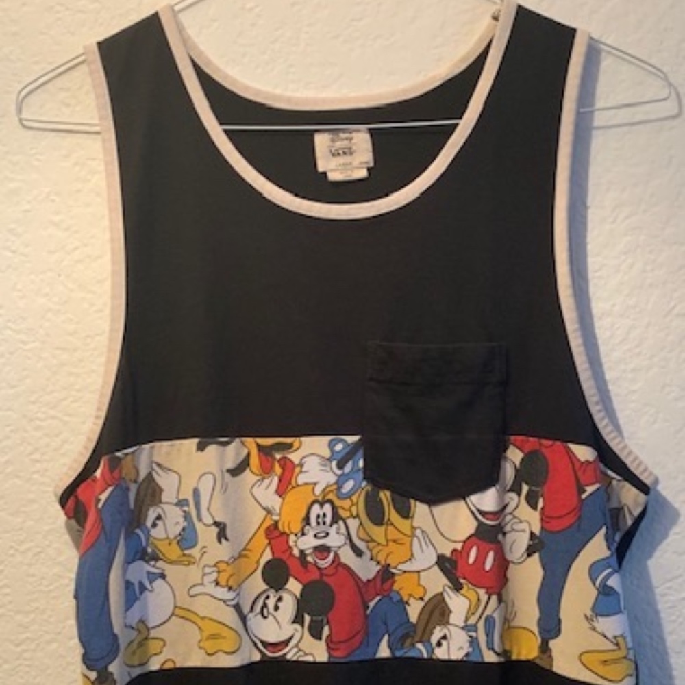 men vintage tank top